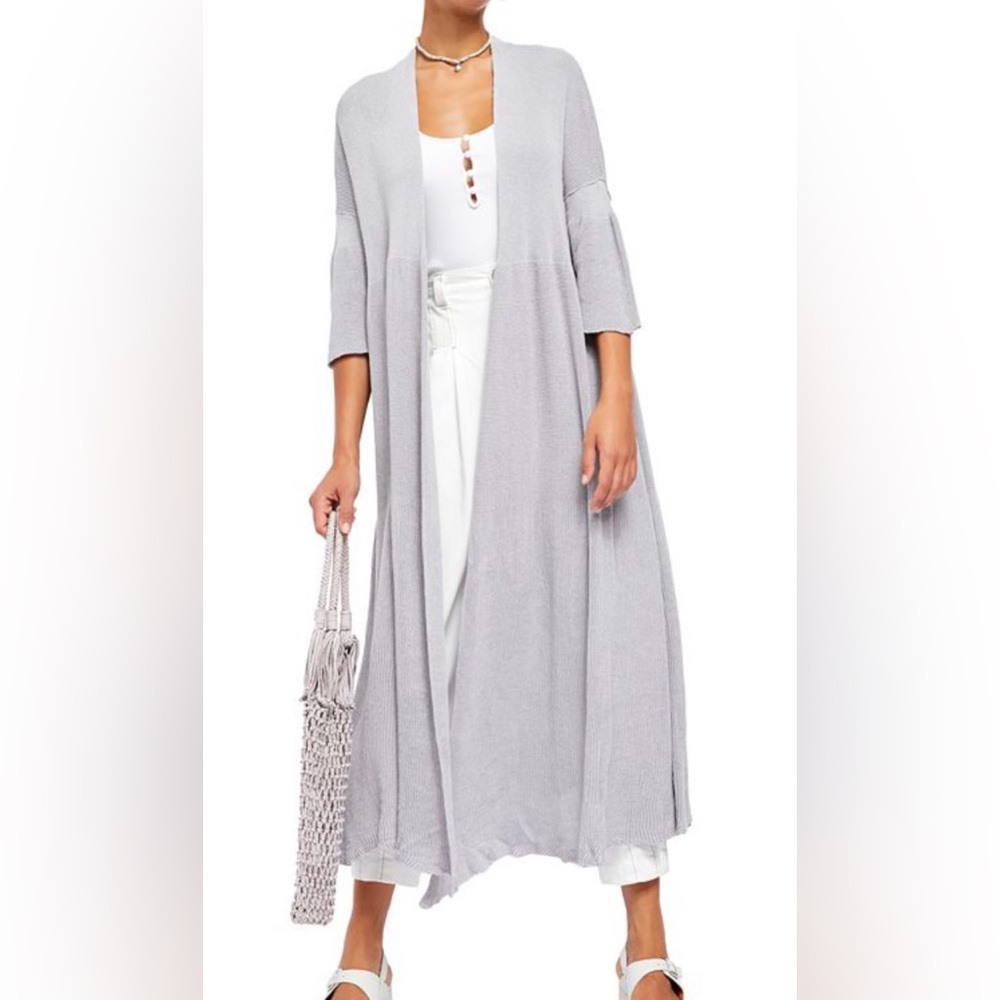 FREE PEOPLE LONG WAVE CARDIGAN